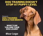 Dog Training Education Month