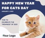 Happy Mew Year for Cats