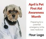 National Pet First Aid Awareness Month