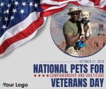 National Pets for Veterans Day