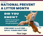 National Prevent a Litter Month