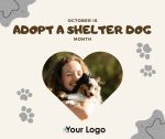 OCTOBER is Adopt a Shelter Dog Month