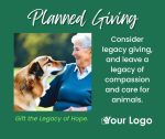 Planned Giving to Animal Shelter