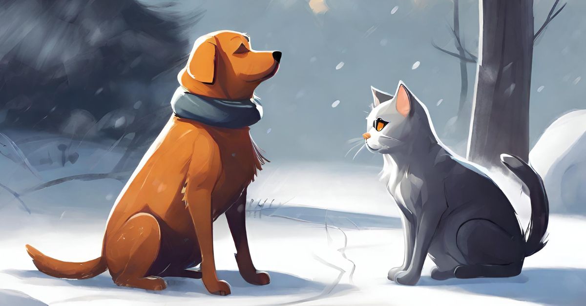 animal shelter winter graphics