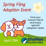 spring fling adoption event