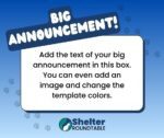 big announcement