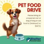 pet food drive