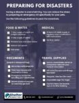 disaster preparedness for pet owners flyer