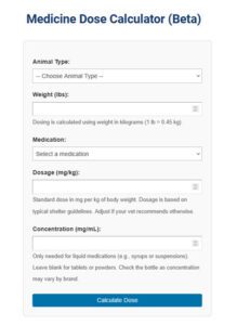 med dose calculator
