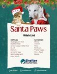 santa paws wish list handout